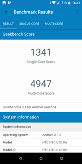 Wyniki benchmarków
