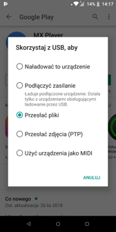 Czas pracy z włączonym ekranem | Wynik z PC Mark | Opcje ładowania po podłączeniu USB