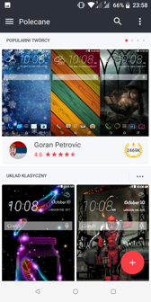 Personalizacja interfejsu | Ustawienie temperatury barw