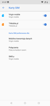 Dual SIM | Połączenia głosowe Dual SIM | Połączenia głosowe