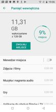 Menu ustawień