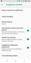 Menu ustawień