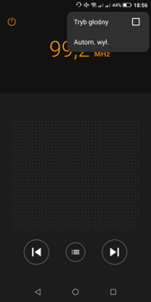Ustawienia dźwięku i aplikacja radia FM