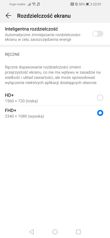 Elementy personalizacji interfejsu | Zmiana trybu ekranu | Ukrycie wcięcia | Nawigacja systemowa | Zmiana trybu kolorów i rozdzielczości | Ochrona wzroku