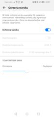 Elementy personalizacji interfejsu | Zmiana trybu ekranu | Ukrycie wcięcia | Nawigacja systemowa | Zmiana trybu kolorów i rozdzielczości | Ochrona wzroku
