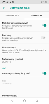 Ustawienia kart SIM | Połączenia głosowe