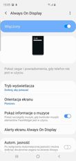 Menu ustawień