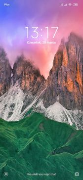 Ekran główny, jego opcje i folder aplikacji fabrycznych