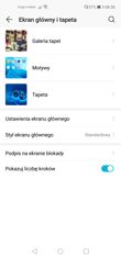 Personalizacja | Motywy | Ustawienia ekranu