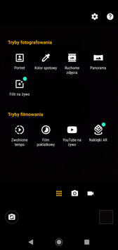 Aplikacja aparatu Aplikacja aparatu