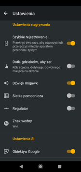Aplikacja aparatu Aplikacja aparatu