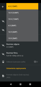 Aplikacja aparatu Aplikacja aparatu
