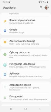 Menu ustawień i Game Launcher Menu ustawień i Game Launcher