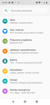 Elementy i wybrane funkcje interfejsu