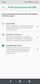 Ustawienia kart SIM | Połączenia głosowe