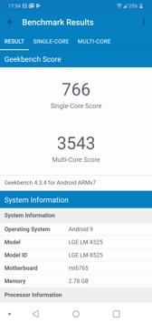 Wyniki benchmarków