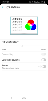 Wybrane funkcje interfejsu