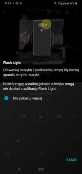 Ustawienia dźwięku | Odtwarzacz muzyki
