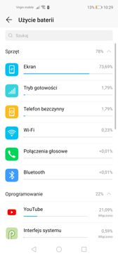 Wynik z PC Mark | Wynik z Geekbench | Czas pracy z włączonym ekranem