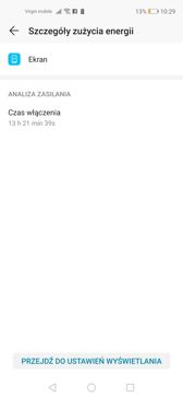 Wynik z PC Mark | Wynik z Geekbench | Czas pracy z włączonym ekranem