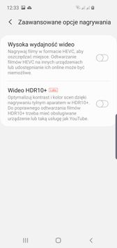 Interfejs aparatu