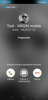 Ustawienia dwóch kart SIM | Połączenia głosowe