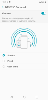 Ustawienia dźwięku i efekty