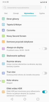 Dostosowanie parametrów obrazu Dostosowanie parametrów obrazu
