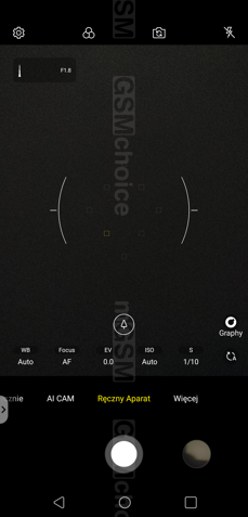 Aplikacja aparatu: tryby i ustawienia