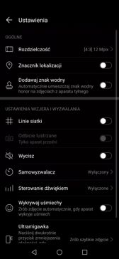 Interfejs aparatu