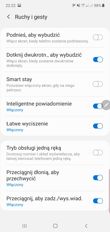 Gesty | Przycisk boczny | DeX | Ekran krawędziowy
