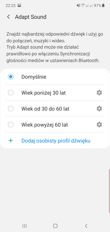 Ustawienia dźwięku