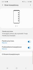 Gesty | Przycisk boczny | DeX | Ekran krawędziowy