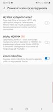 Interfejs aplikacji aparatu