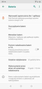 Czas pracy z włączonym ekranem | Wynik z PC Mark | Wynik z Geekbench