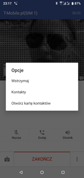 Ustawienia dwóch kart SIM | Połączenia głosowe
