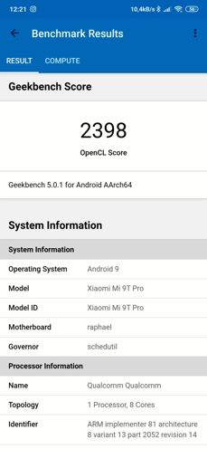 Wyniki benchmarków