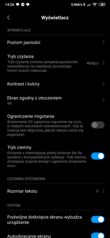 Ekran główny i ustawienia