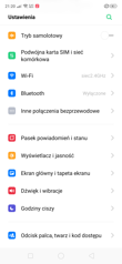 Elementy interfejsu: inteligentny asystent, ekran gówny, menu aplikacji, pasek powiadomień, ustawienia