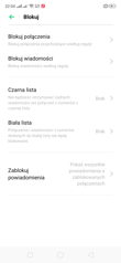 Ustawienia połączeń | Panel połączeń głosowych