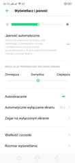 Ustawienia ekranu | Personalizacja