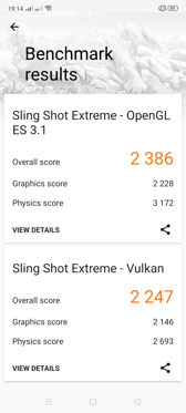 Wyniki benchmarków