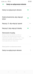 Wybrane funkcje interfejsu