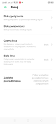 Ustawienia połączeń | Obsługa dwóch kart SIM | Połączenia głosowe