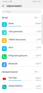 Benchmarki baterii | Czas pracy z włączonym ekranem