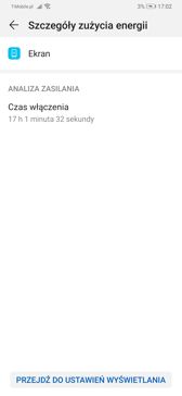 Benchmarki baterii | Czas pracy z włączonym ekranem