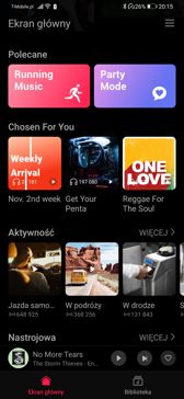 Aplikacja Muzyka | Ustawienia dźwięku Aplikacja Muzyka | Ustawienia dźwięku