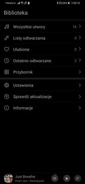 Aplikacja Muzyka | Ustawienia dźwięku Aplikacja Muzyka | Ustawienia dźwięku