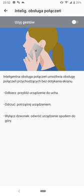 Wybrane funkcje interfejsu