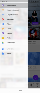 Aplikacja muzyka | Ustawienia dźwięku | Wibracje | Dolby Audio